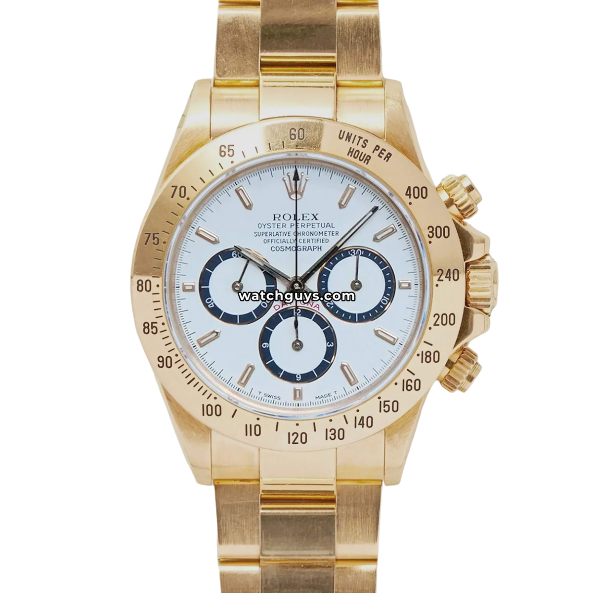 Rolex Daytona Zenith 16528 White Panda