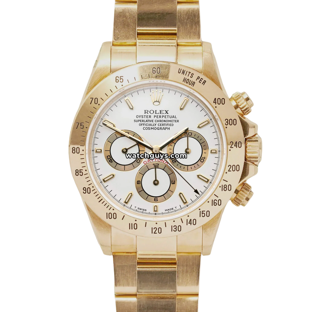 Rolex Daytona Zenith 16528 White