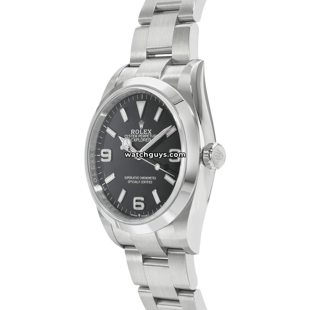 Rolex Explorer 124270 Black Oyster