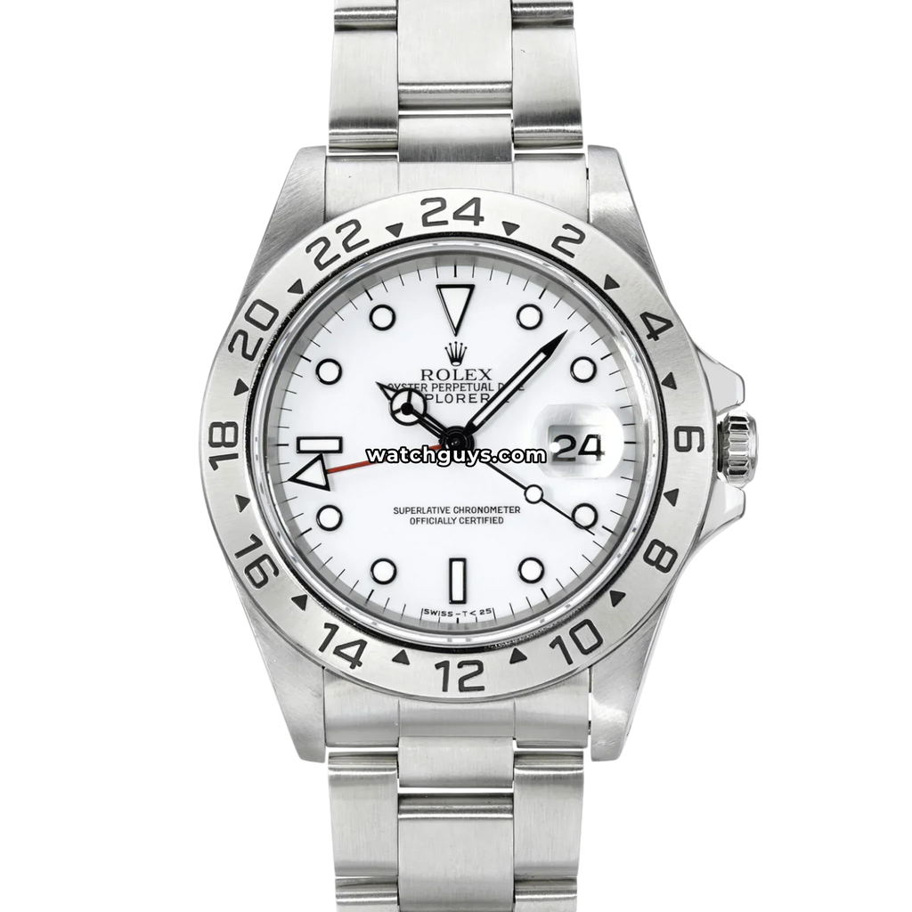 Rolex Explorer II 16570 Polar White
