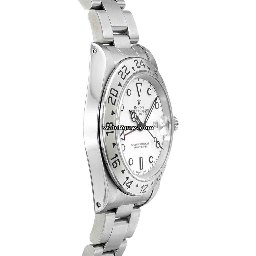 Rolex Explorer II 16570 Polar White