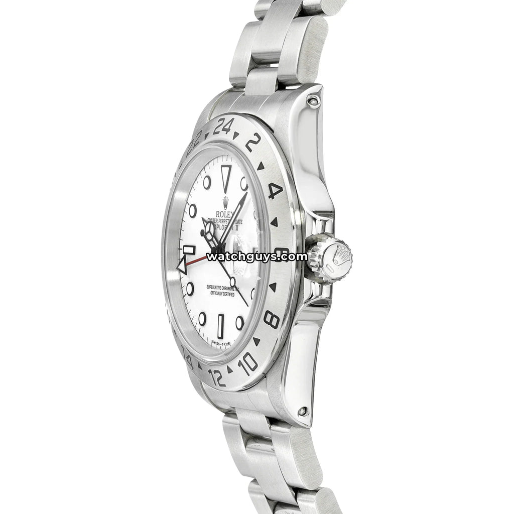 Rolex Explorer II 16570 Polar White