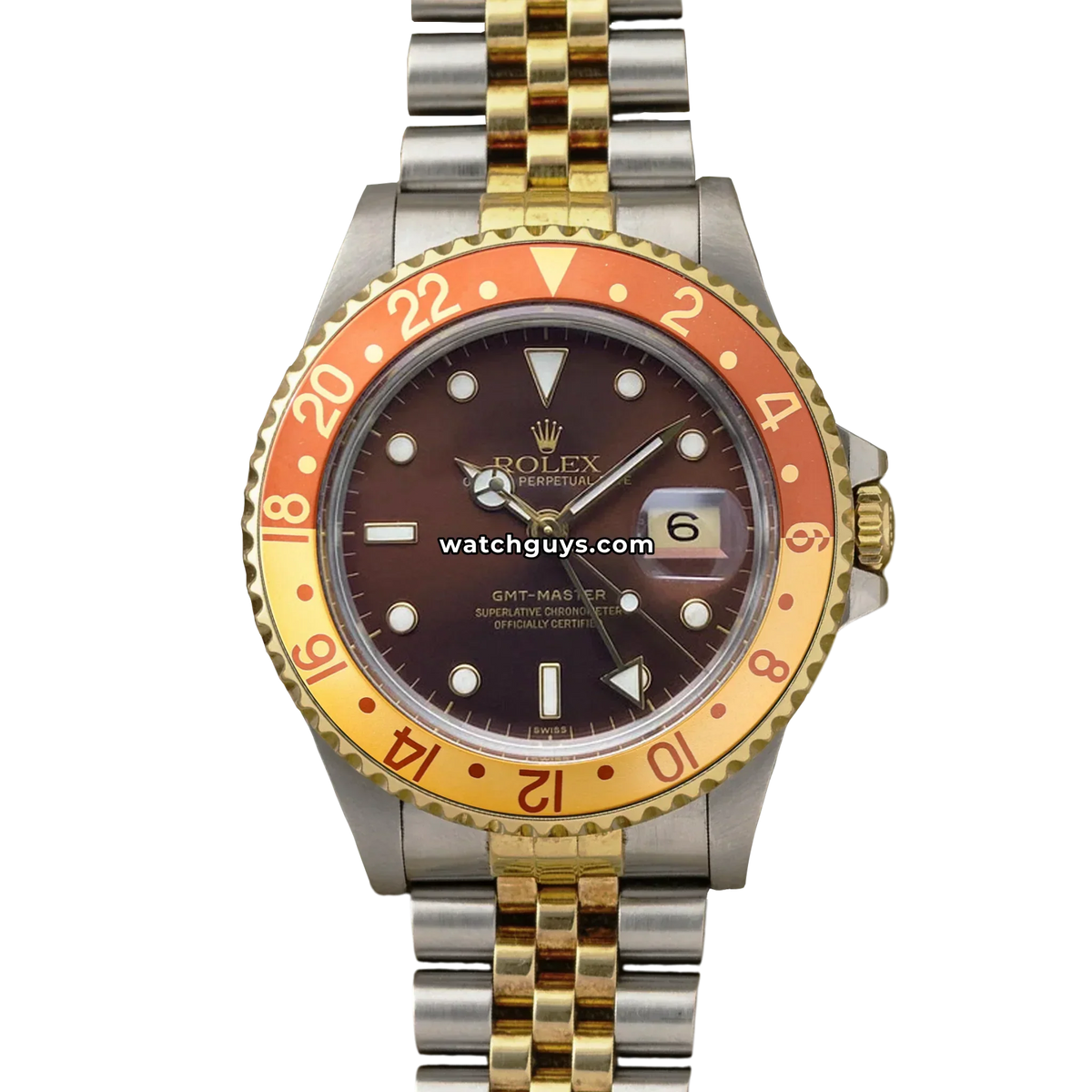 Rolex GMT-Master 16753 Root Beer Jubilee