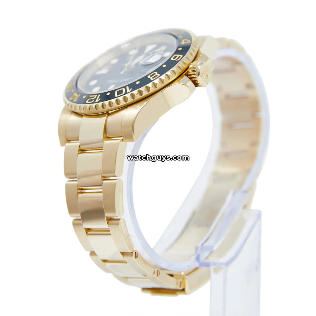Rolex GMT-Master II 116718LN Yellow Gold