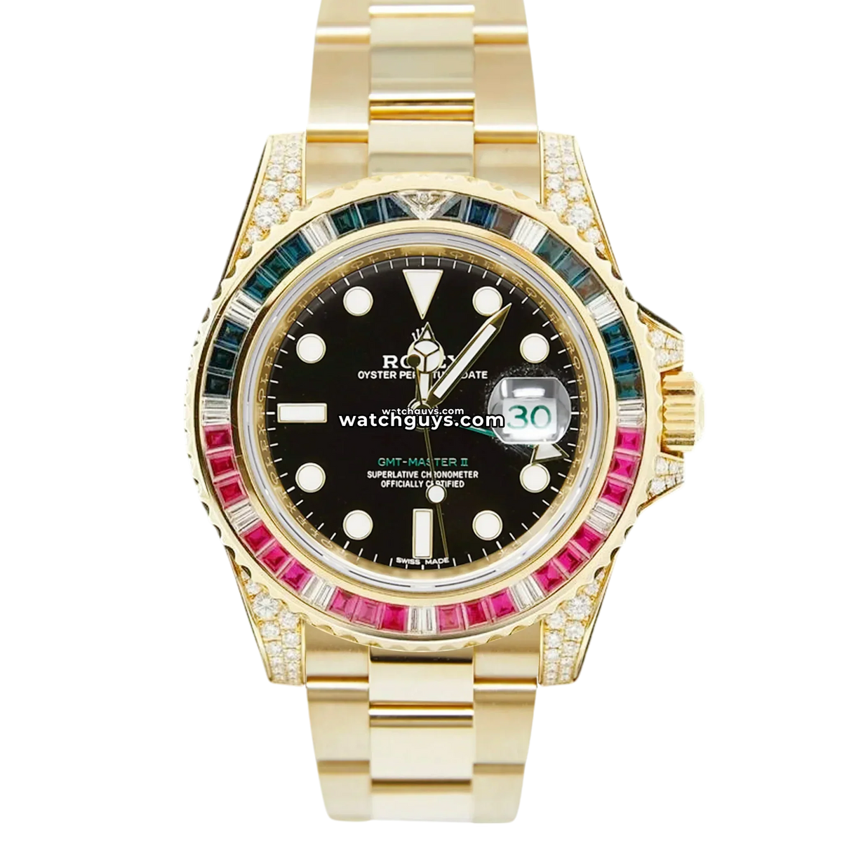 Rolex GMT-Master II 116758SARU 18K Yellow Gold