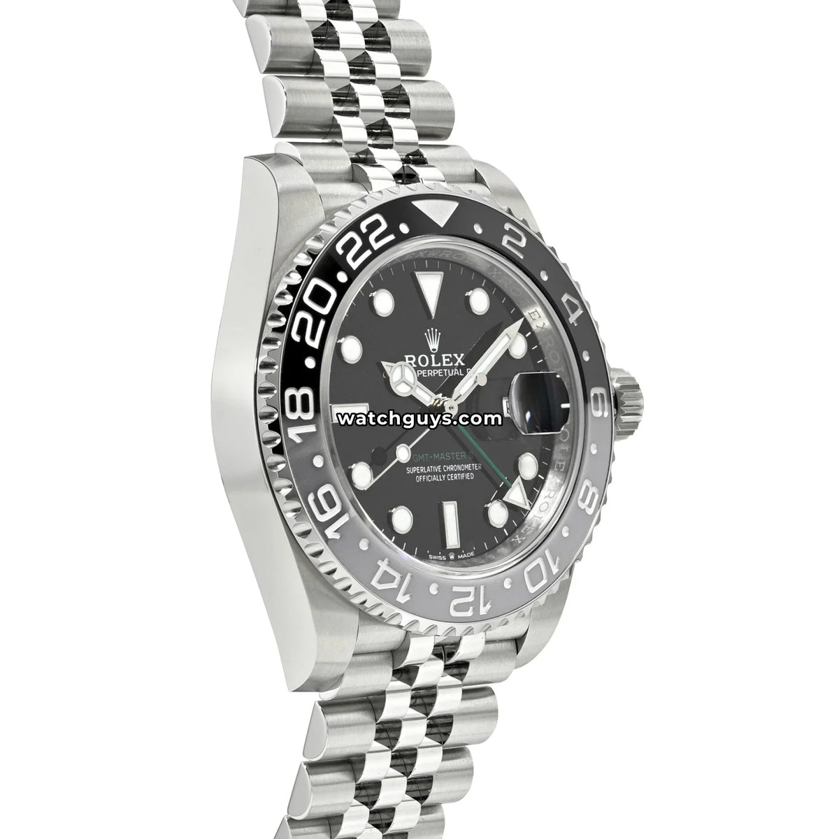 Rolex GMT-Master II 126710GRNR Bruce Wayne Stainless Steel Jubilee