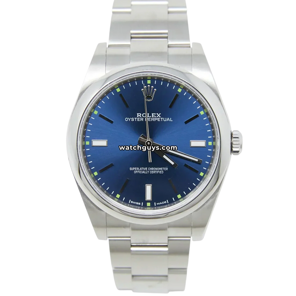 Rolex Oyster Perpetual 114300 Blue