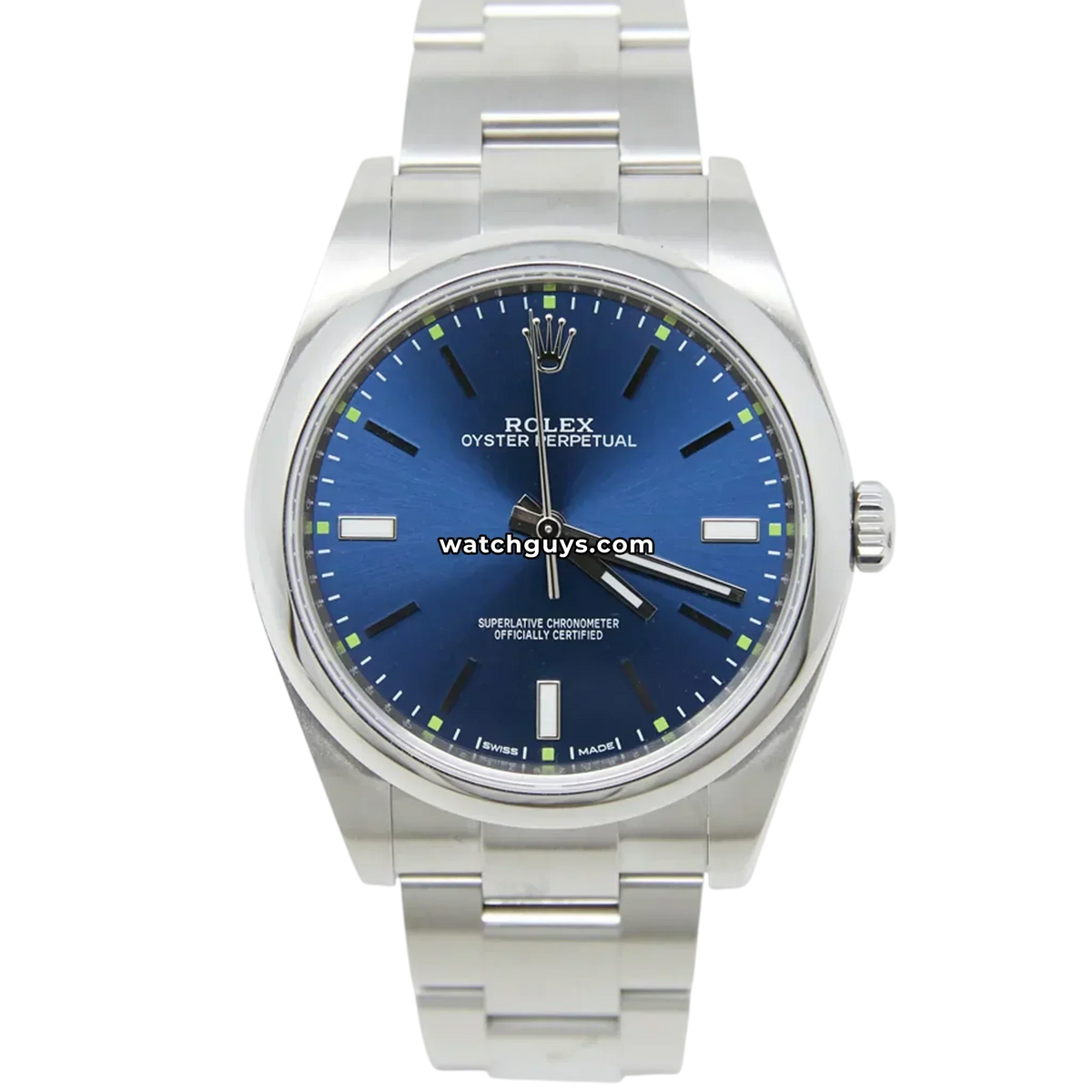Rolex Oyster Perpetual 114300 Blue