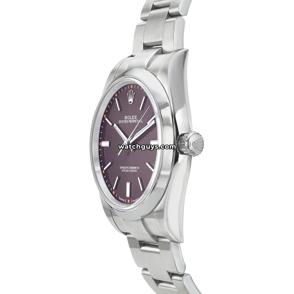 Rolex Oyster Perpetual 114300 Red Grape