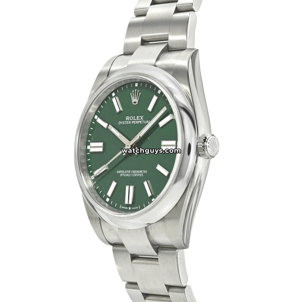 Rolex Oyster Perpetual 124300 Green Index