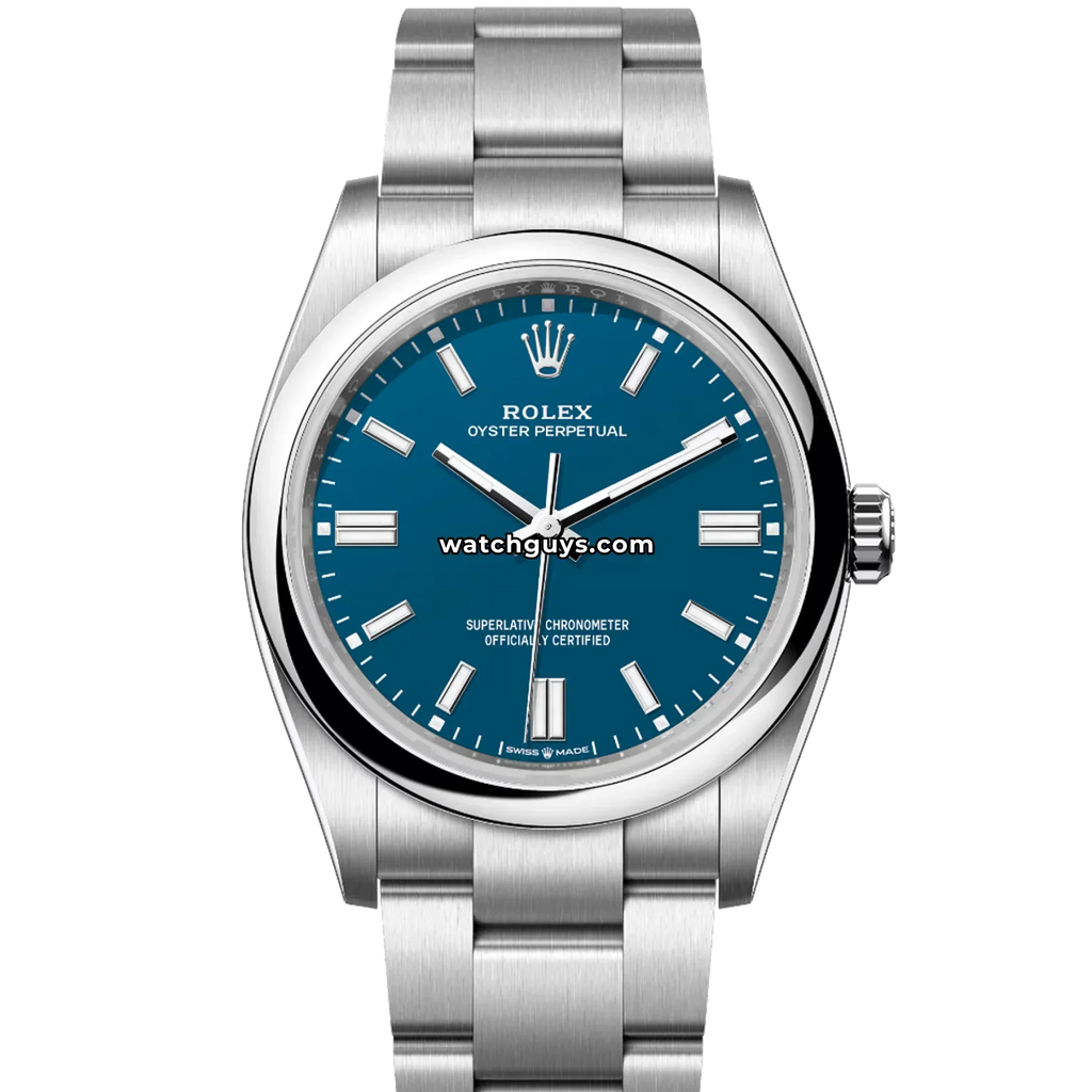 Rolex Oyster Perpetual 126000 Flat Blue