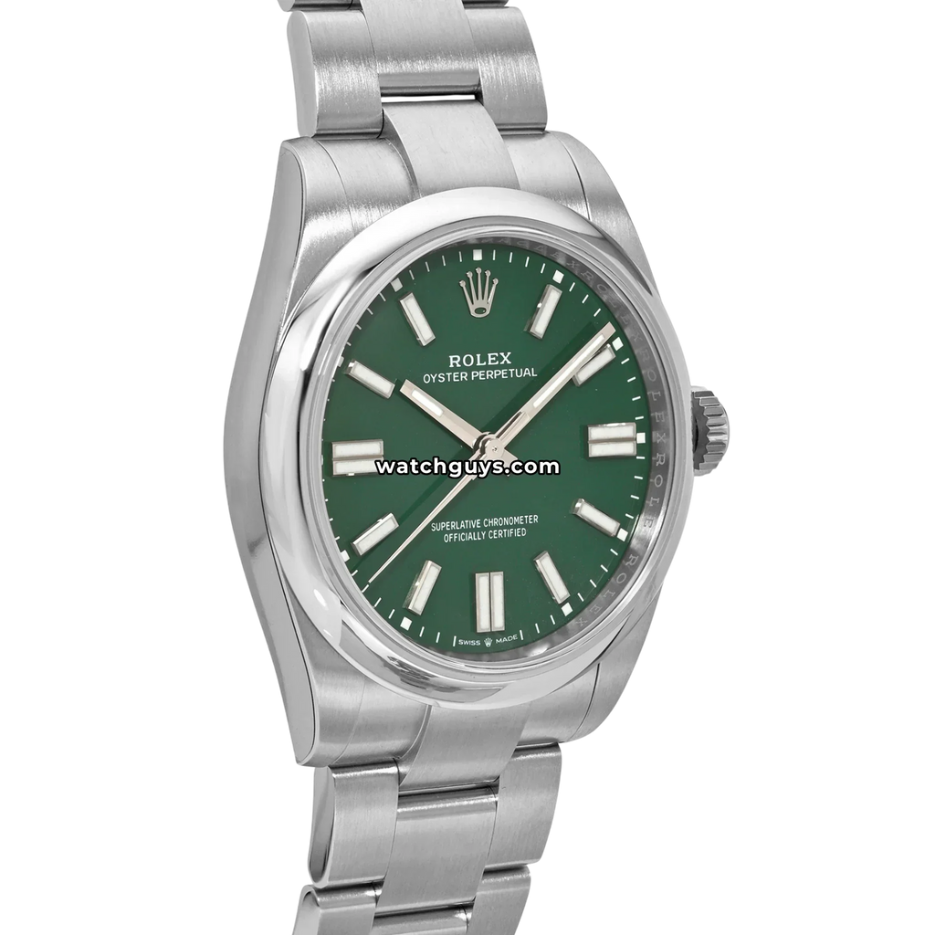 Rolex Oyster Perpetual 134300 Green Dial