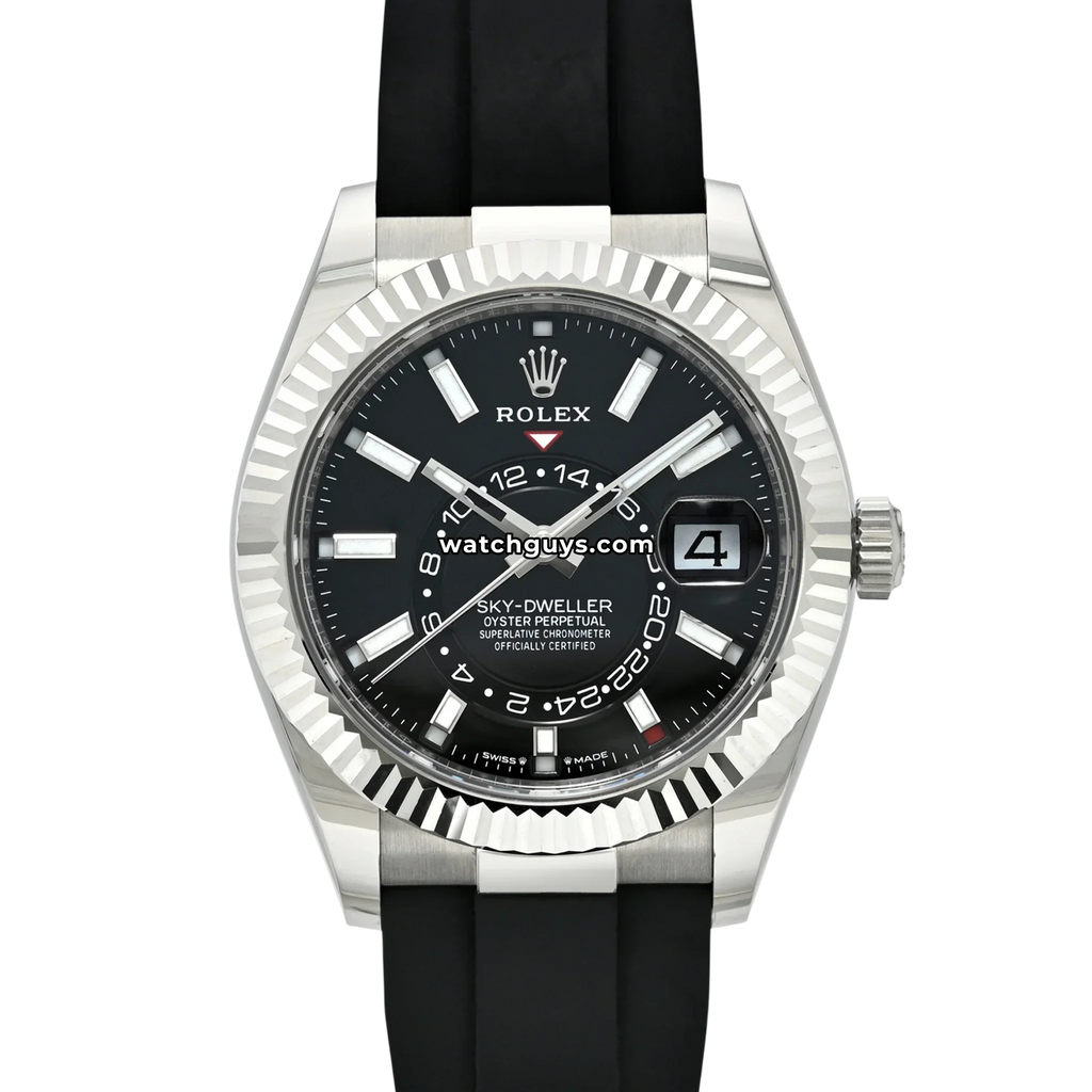 Rolex Sky-Dweller 336239 Oysterflex White Gold