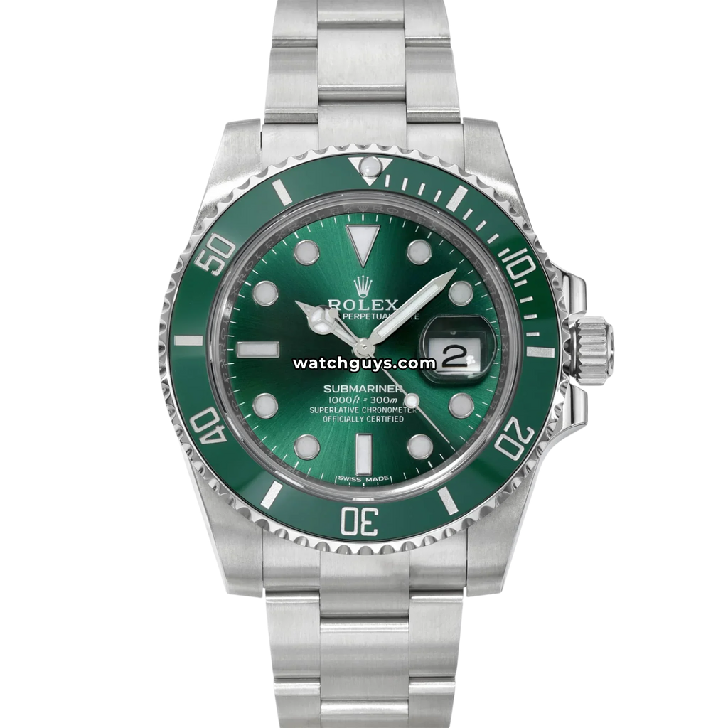 Rolex Submariner 116610LV Stainless Steel Hulk