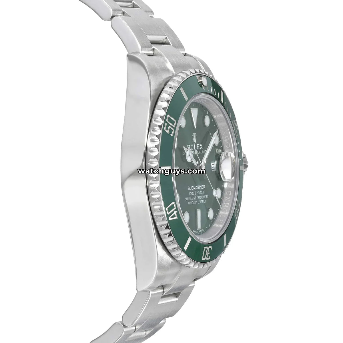 Rolex Submariner 116610LV Hulk Stainless Steel Oyster
