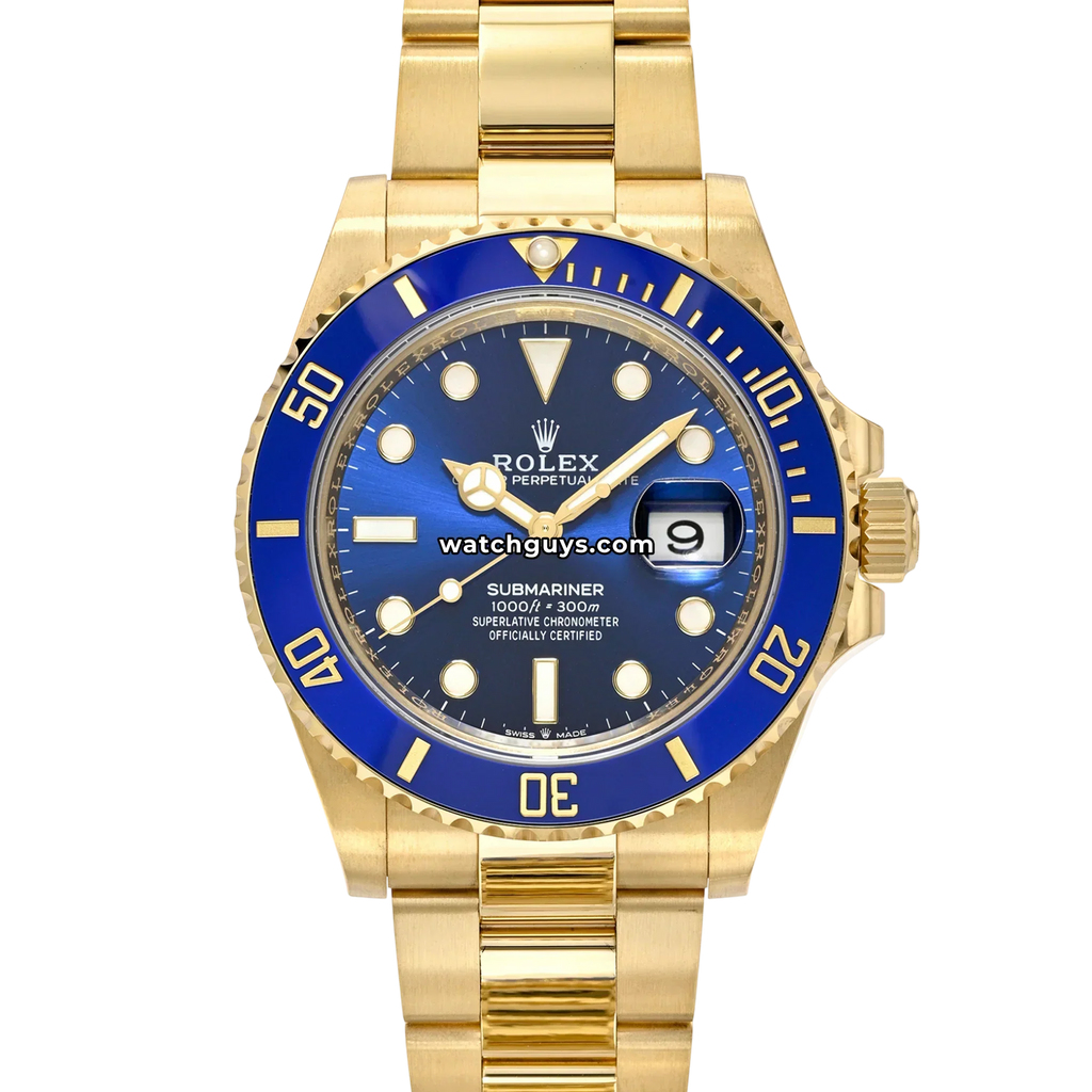Rolex Submariner 126618LB Bluesy 18K Yellow Gold