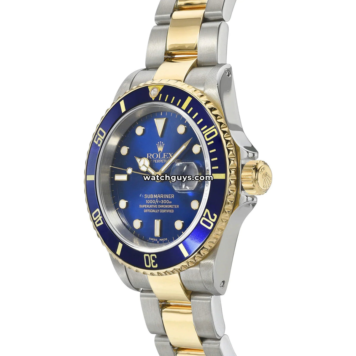 Rolex Submariner 16613 Blue Two Tone